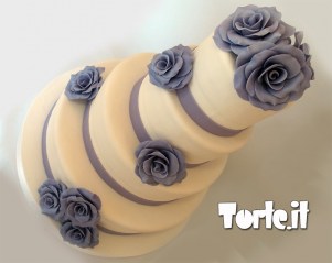 Torta Nuziale Violet